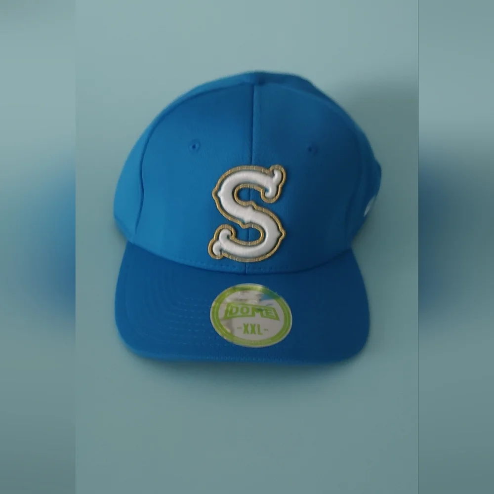 Seattle Baseball Men's  Hat  Dome Color Blue   Size XXL  New 100% Polyester  New